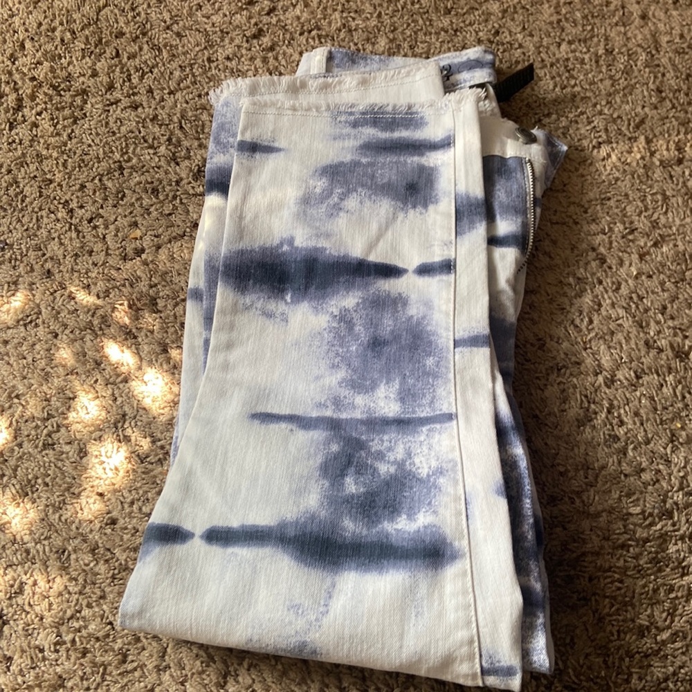 Diane Gilman tie dye Jean with lots of stretch size 10